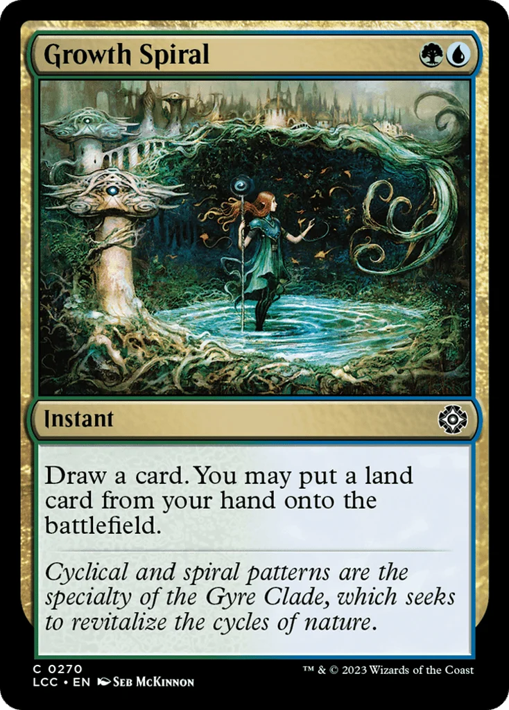 Growth Spiral · The Lost Caverns of Ixalan Commander