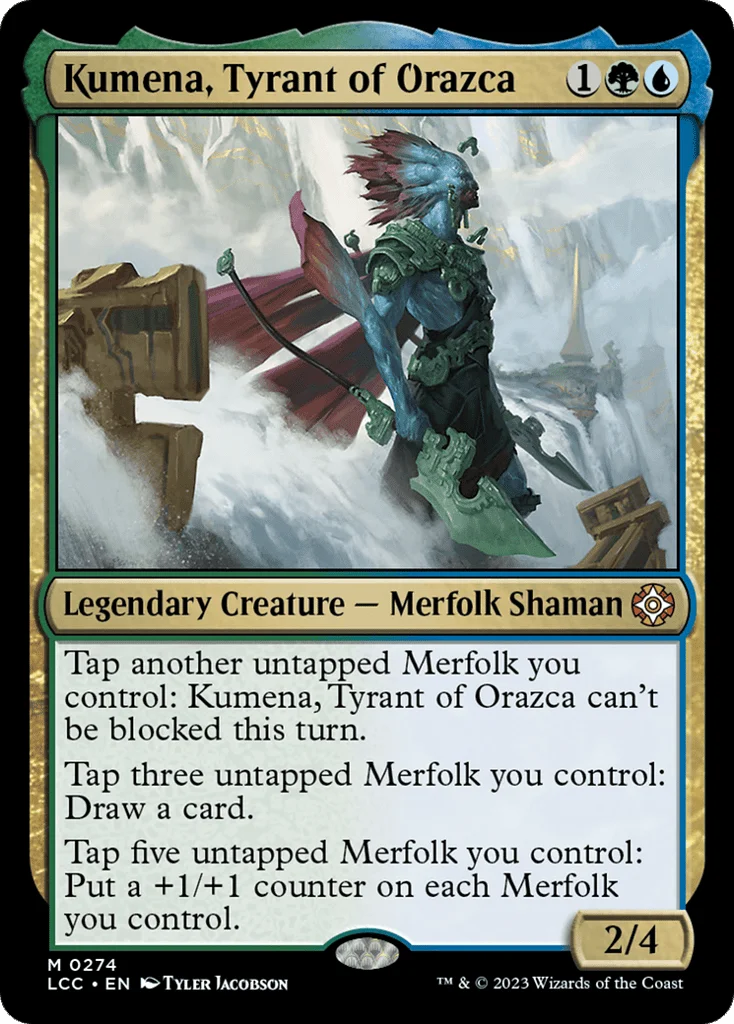 Kumena, Tyrant of Orazca · The Lost Caverns of Ixalan Commander