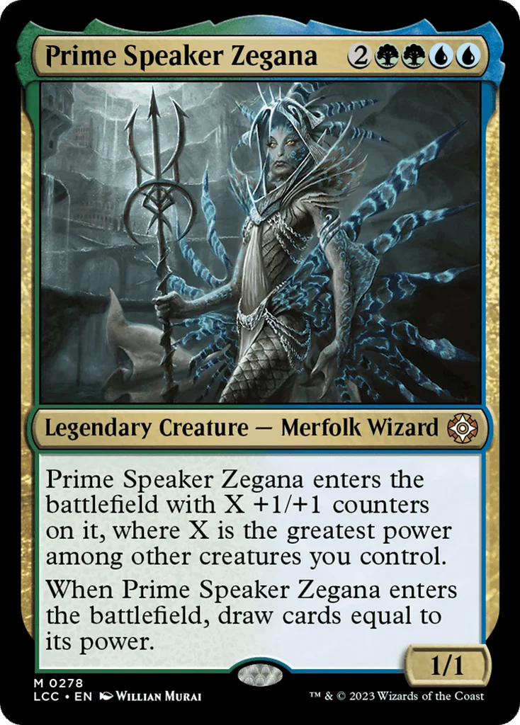 Prime Speaker Zegana · The Lost Caverns of Ixalan Commander