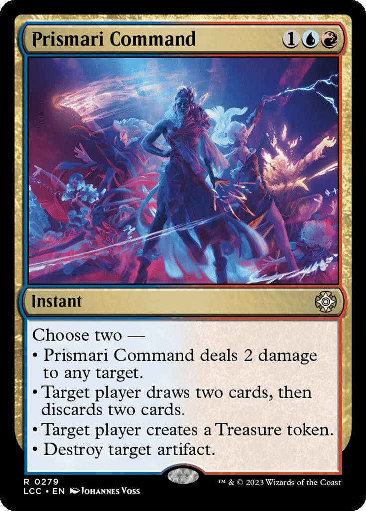 Prismari Command · The Lost Caverns of Ixalan Commander