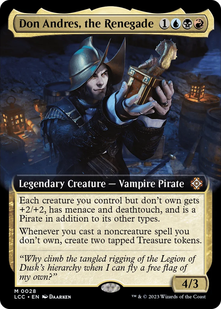Don Andres, the Renegade · The Lost Caverns of Ixalan Commander