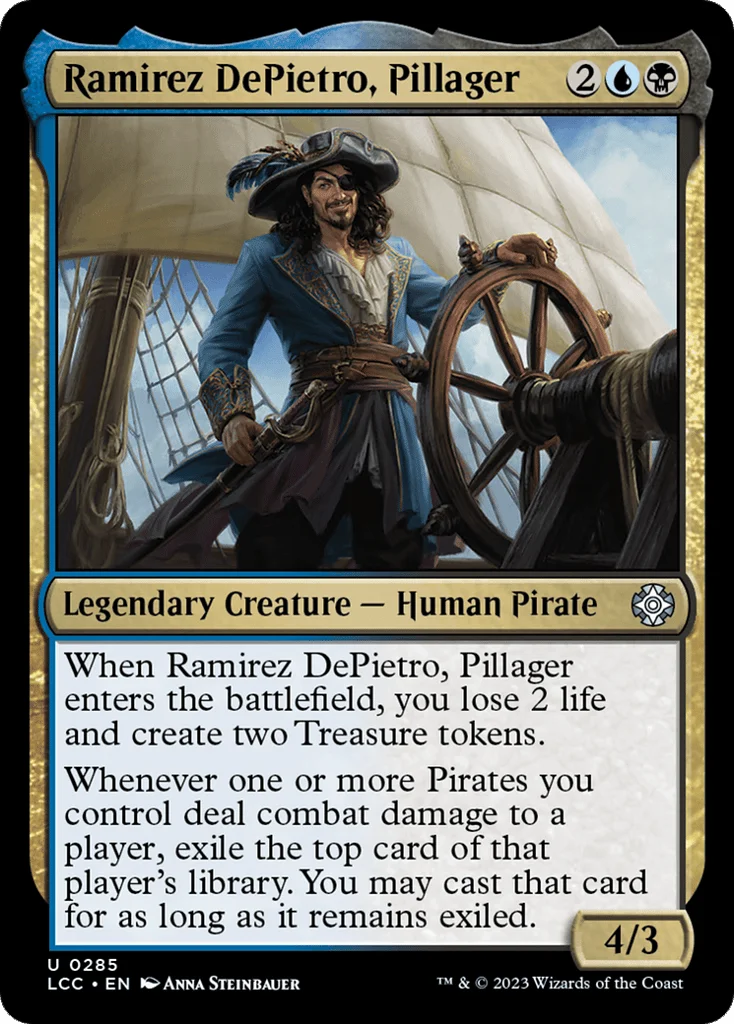 Ramirez DePietro, Pillager · The Lost Caverns of Ixalan Commander