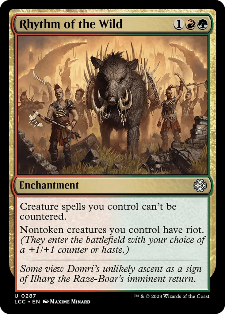 Rhythm of the Wild · The Lost Caverns of Ixalan Commander