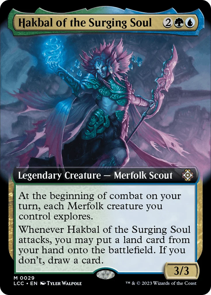 Hakbal of the Surging Soul · The Lost Caverns of Ixalan Commander