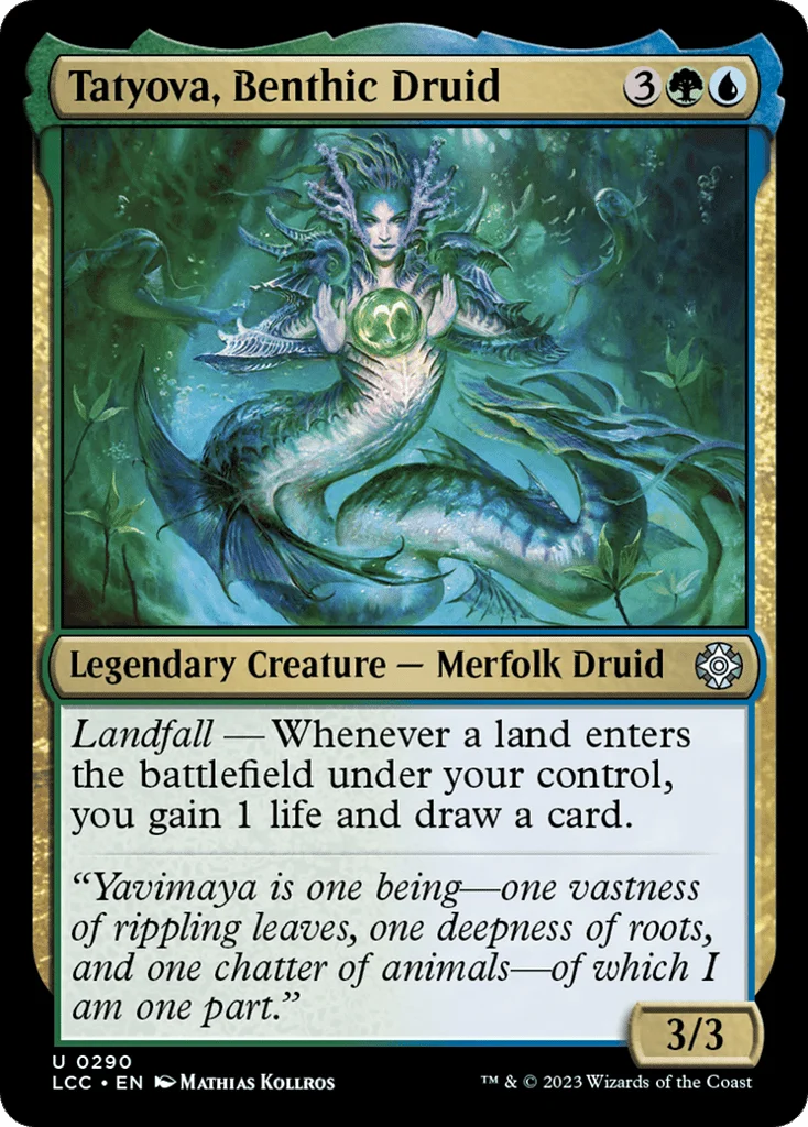 Tatyova, Benthic Druid · The Lost Caverns of Ixalan Commander