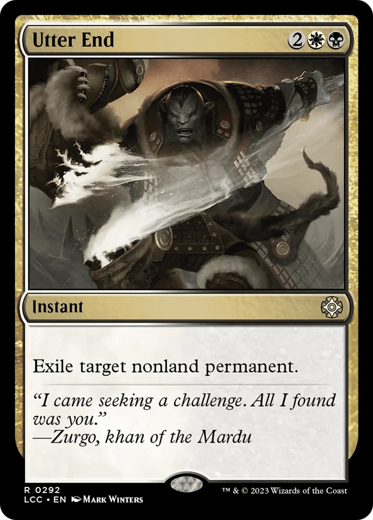 Utter End · The Lost Caverns of Ixalan Commander