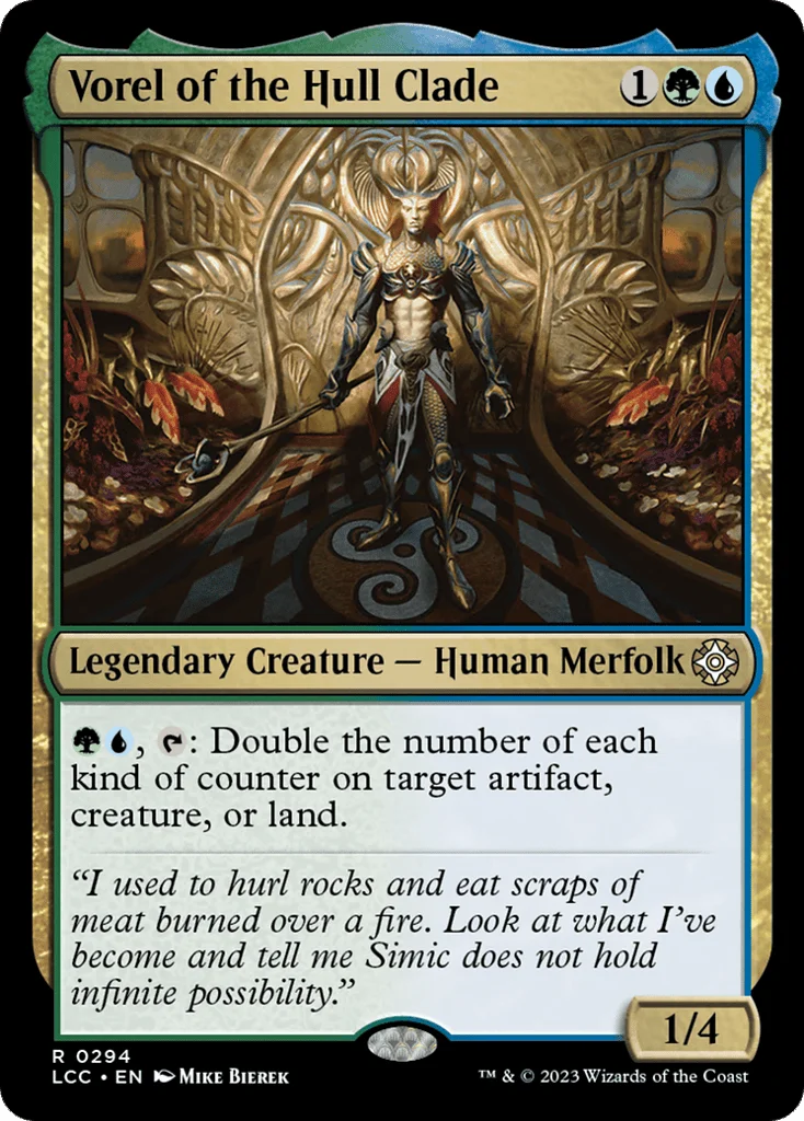 Vorel of the Hull Clade · The Lost Caverns of Ixalan Commander