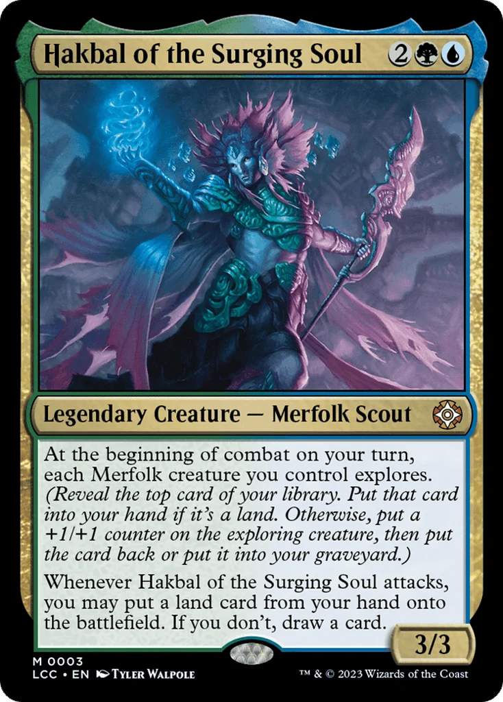 Hakbal of the Surging Soul · The Lost Caverns of Ixalan Commander
