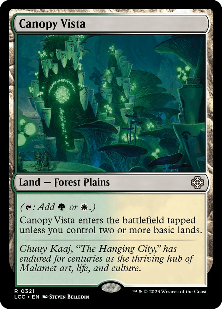 Canopy Vista · The Lost Caverns of Ixalan Commander