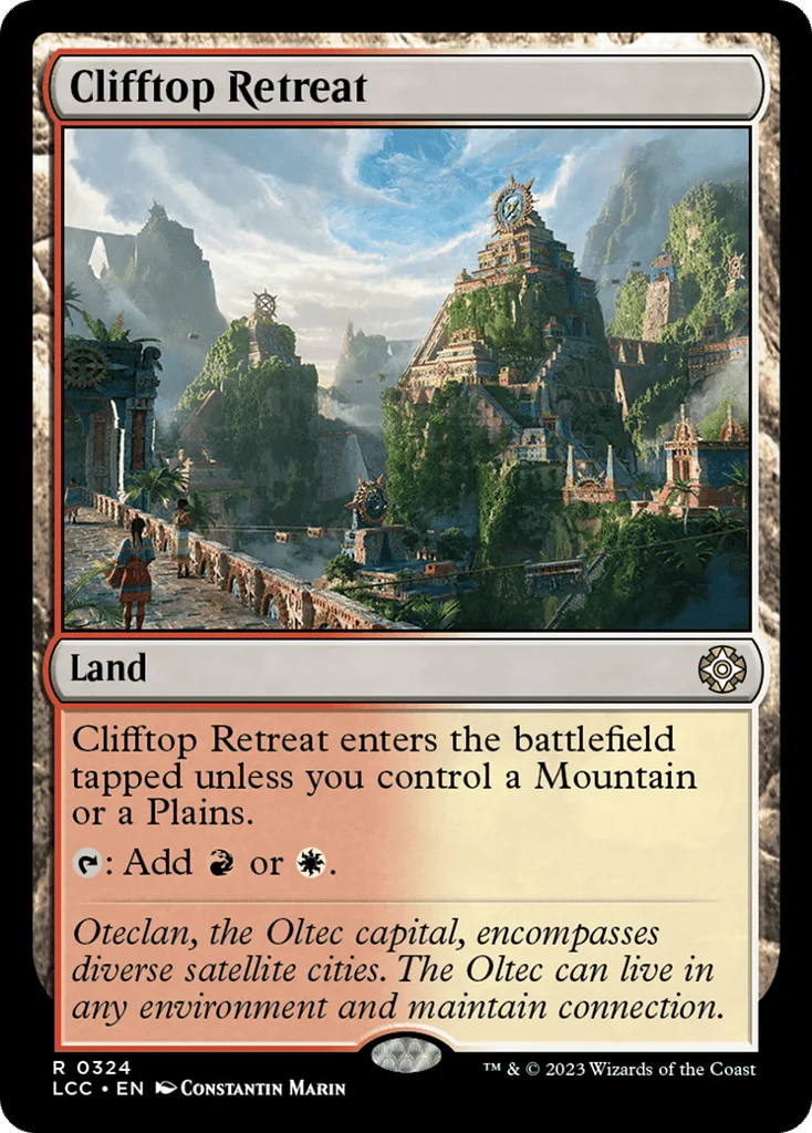 Clifftop Retreat · The Lost Caverns of Ixalan Commander