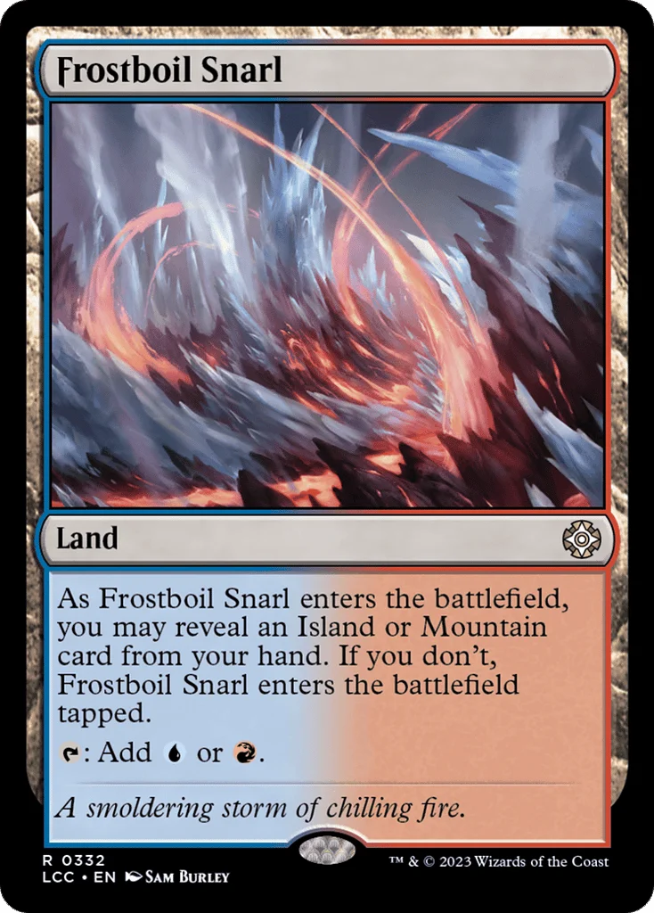 Frostboil Snarl · The Lost Caverns of Ixalan Commander