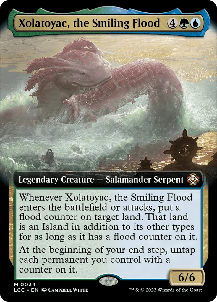 Xolatoyac, the Smiling Flood · The Lost Caverns of Ixalan Commander