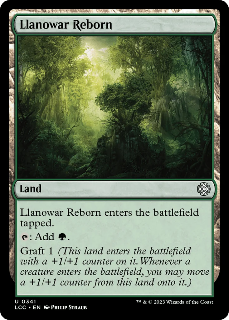 Llanowar Reborn · The Lost Caverns of Ixalan Commander