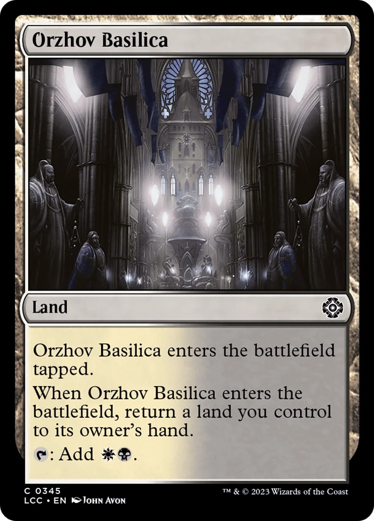 Orzhov Basilica · The Lost Caverns of Ixalan Commander