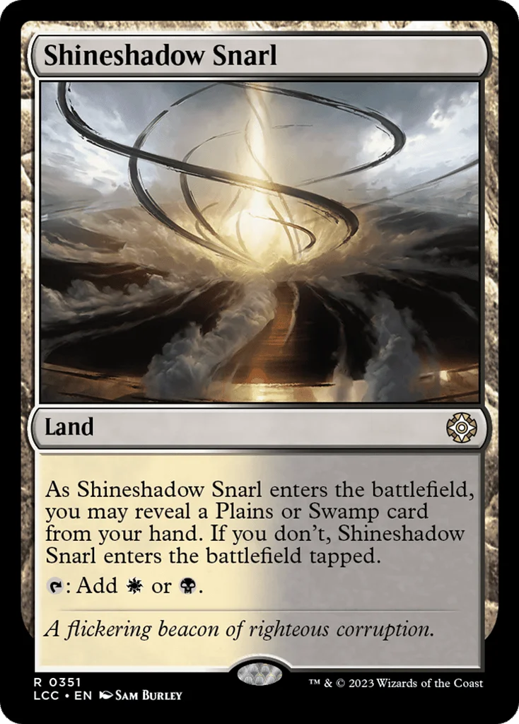 Shineshadow Snarl · The Lost Caverns of Ixalan Commander
