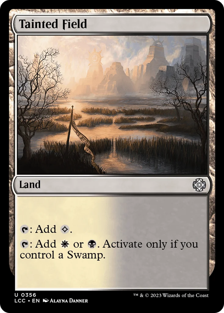Tainted Field · The Lost Caverns of Ixalan Commander
