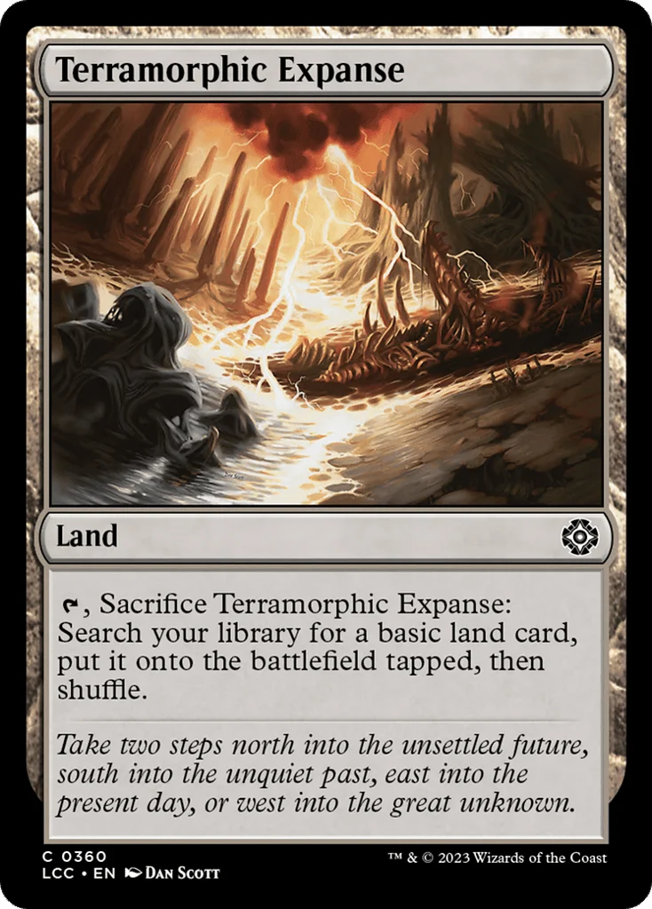 Terramorphic Expanse · The Lost Caverns of Ixalan Commander