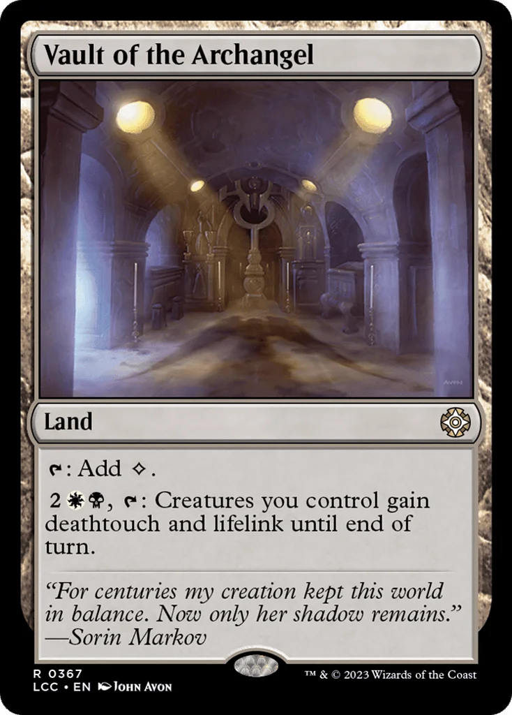 Vault of the Archangel · The Lost Caverns of Ixalan Commander