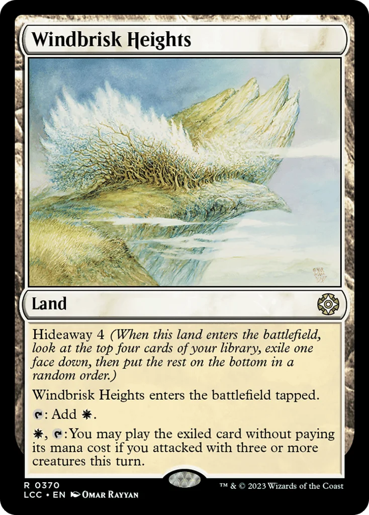 Windbrisk Heights · The Lost Caverns of Ixalan Commander