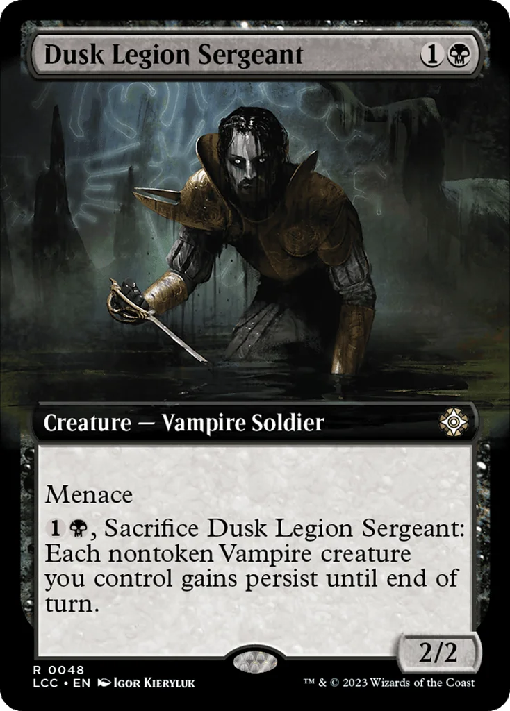 Dusk Legion Sergeant · The Lost Caverns of Ixalan Commander