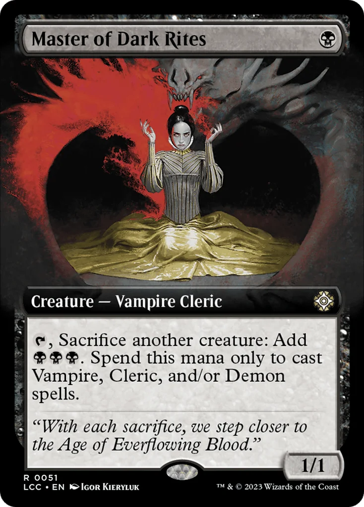 Master of Dark Rites · The Lost Caverns of Ixalan Commander