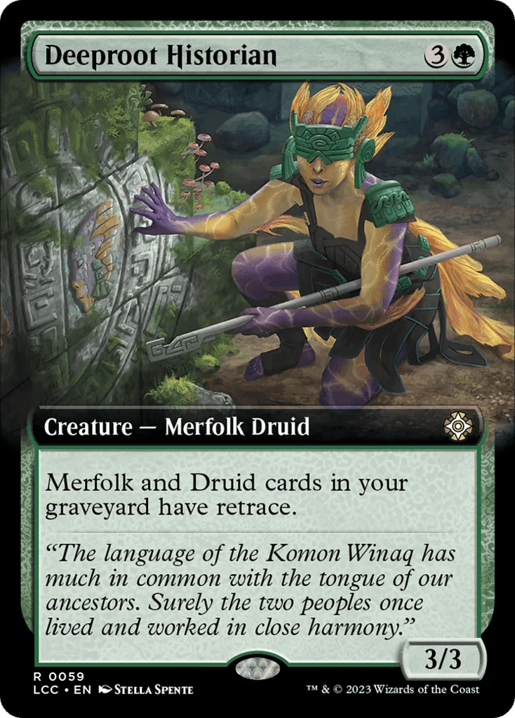 Deeproot Historian · The Lost Caverns of Ixalan Commander