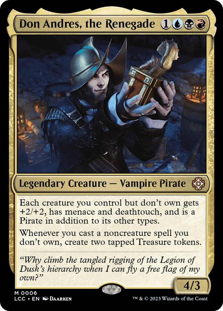 Don Andres, the Renegade · The Lost Caverns of Ixalan Commander