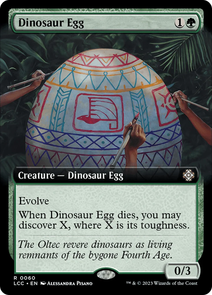 Dinosaur Egg · The Lost Caverns of Ixalan Commander
