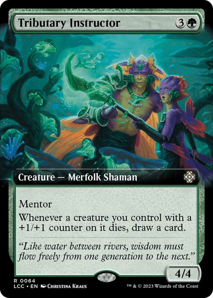 Tributary Instructor · The Lost Caverns of Ixalan Commander