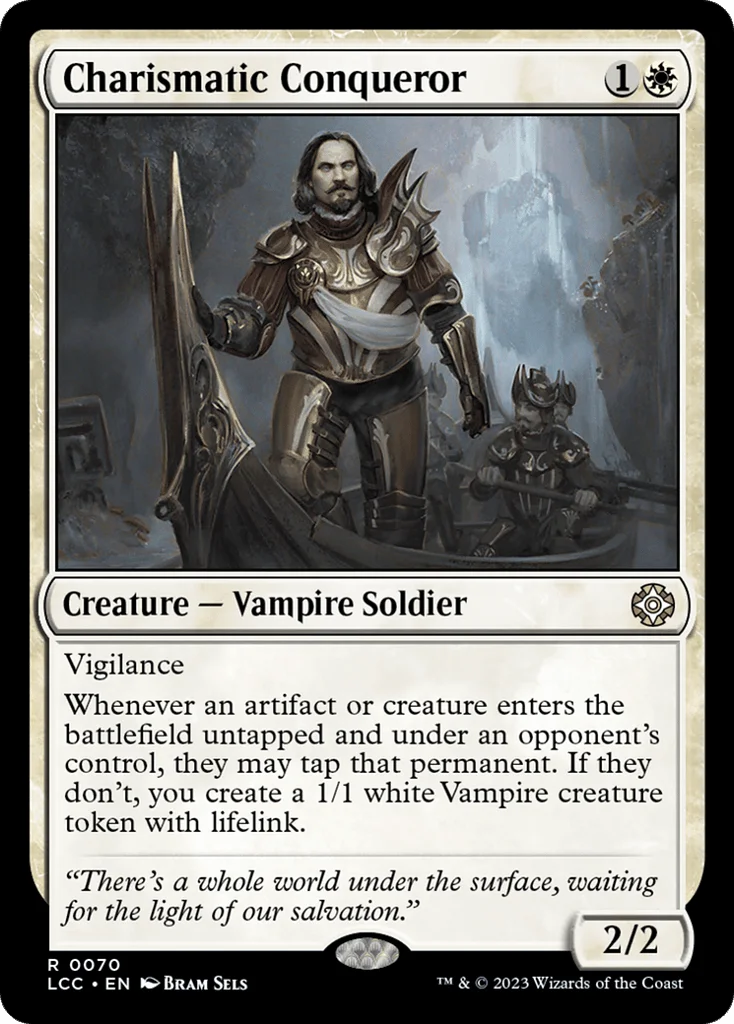 Charismatic Conqueror · The Lost Caverns of Ixalan Commander