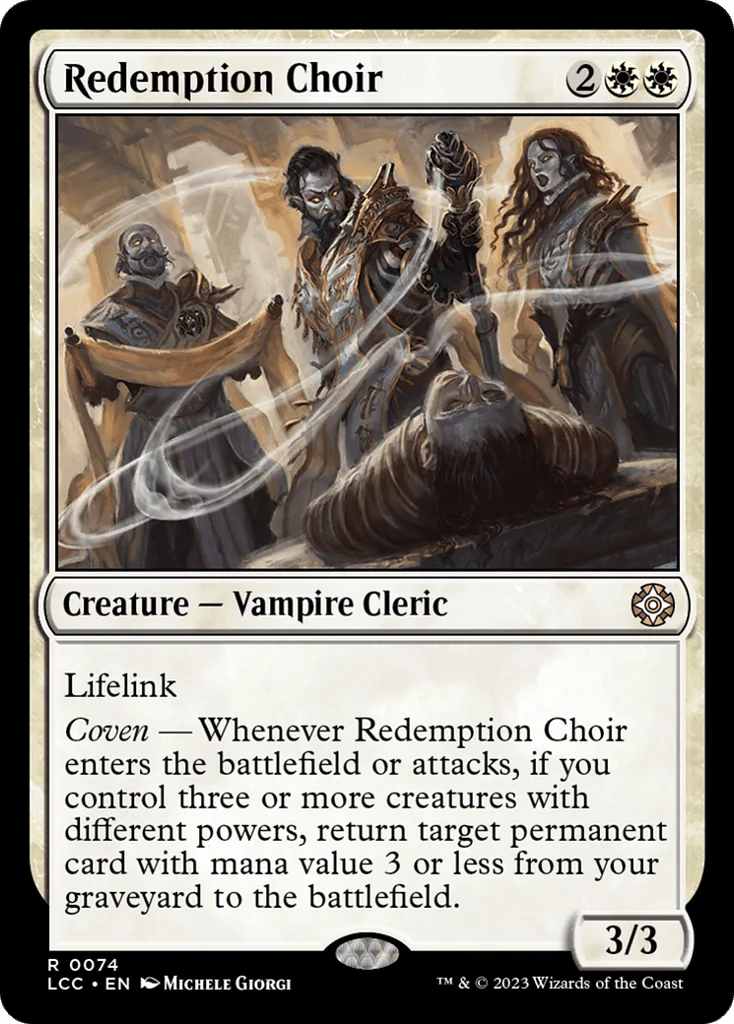 Redemption Choir · The Lost Caverns of Ixalan Commander