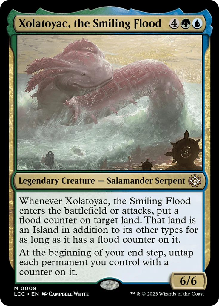 Xolatoyac, the Smiling Flood · The Lost Caverns of Ixalan Commander