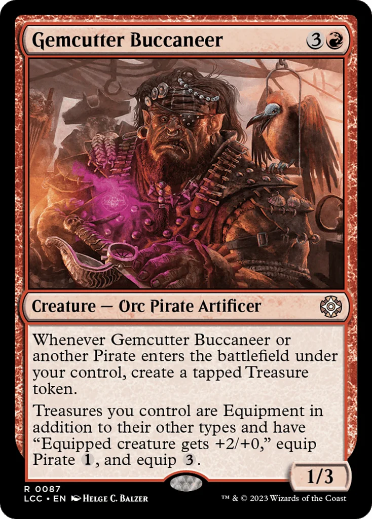 Gemcutter Buccaneer · The Lost Caverns of Ixalan Commander
