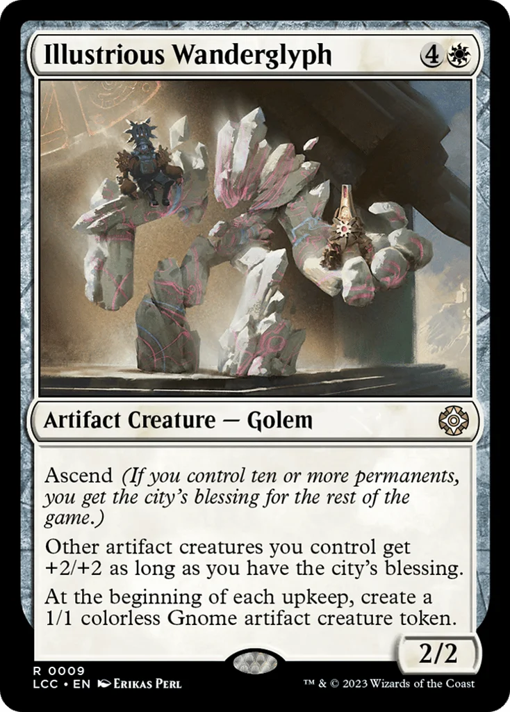 Illustrious Wanderglyph · The Lost Caverns of Ixalan Commander