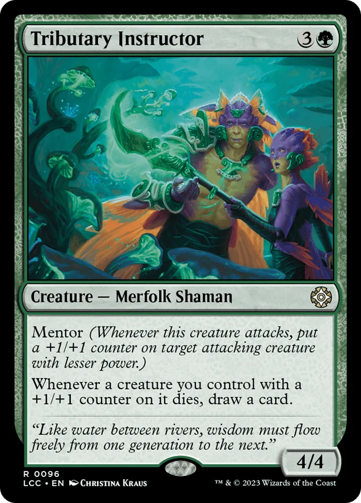 Tributary Instructor · The Lost Caverns of Ixalan Commander