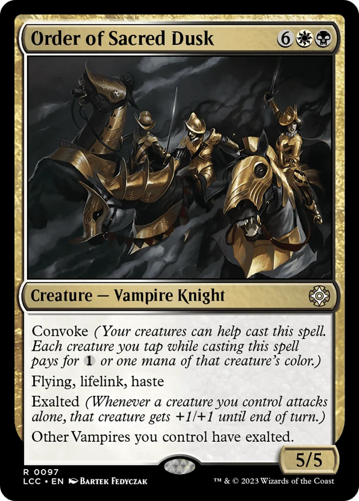 Order of Sacred Dusk · The Lost Caverns of Ixalan Commander