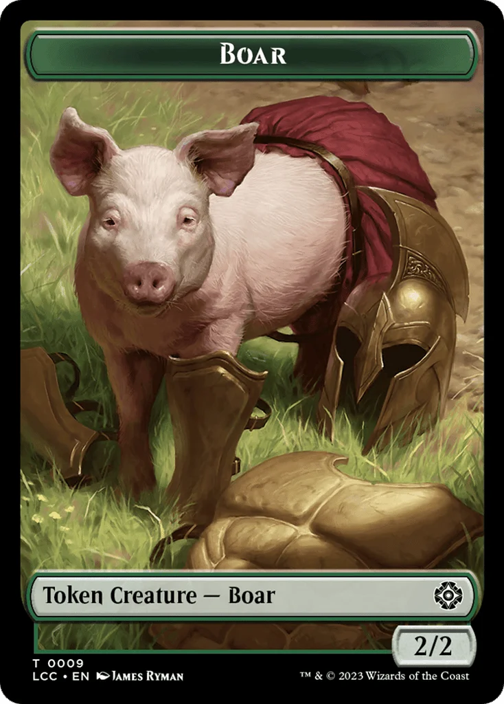 Boar · The Lost Caverns of Ixalan Commander