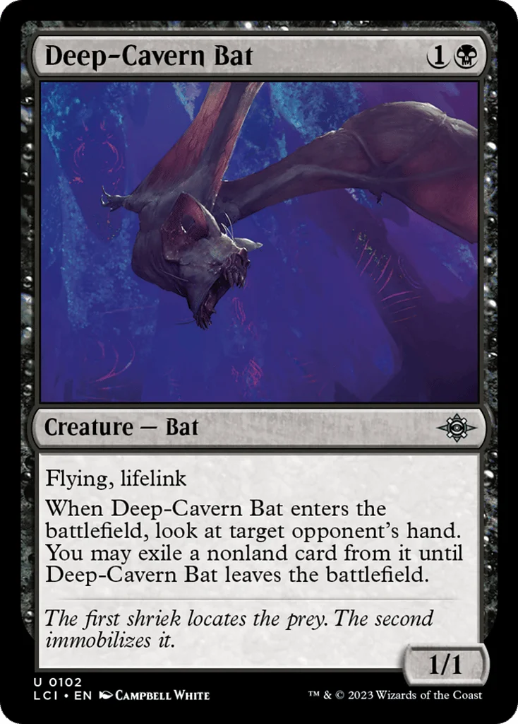 Deep-Cavern Bat · The Lost Caverns of Ixalan