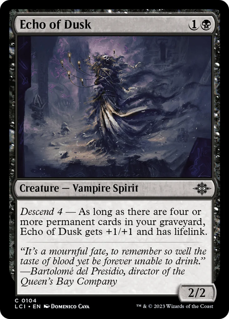 Echo of Dusk · The Lost Caverns of Ixalan
