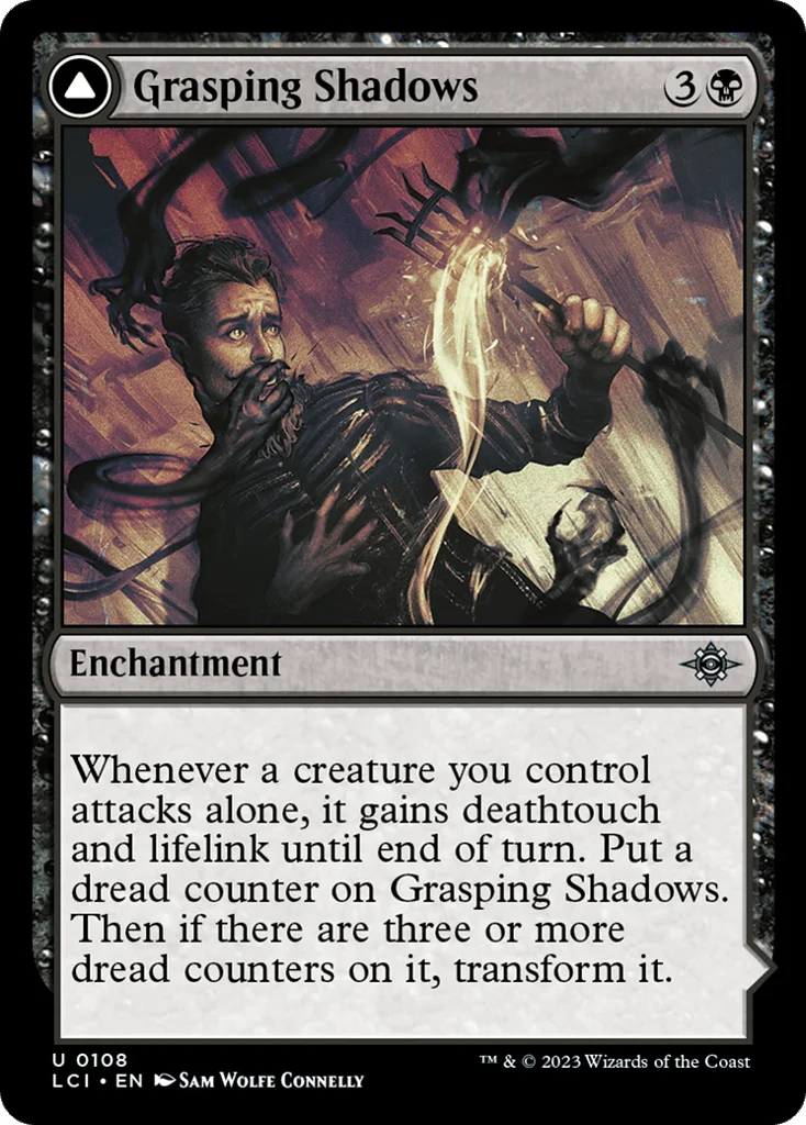 Grasping Shadows // Shadows' Lair · The Lost Caverns of Ixalan
