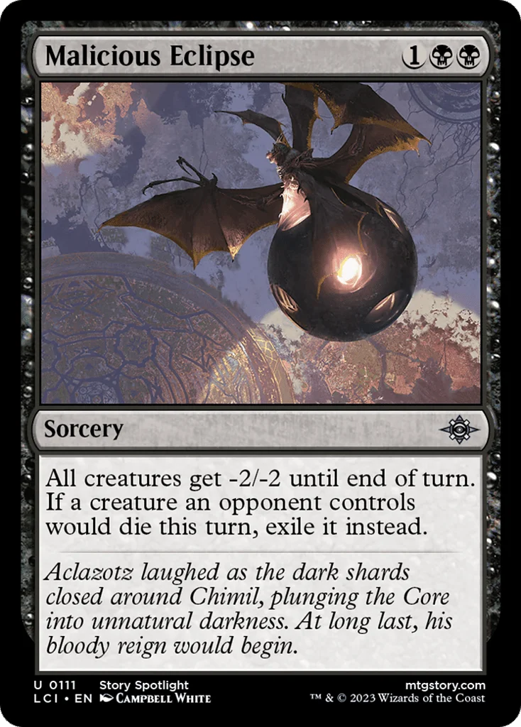 Malicious Eclipse · The Lost Caverns of Ixalan