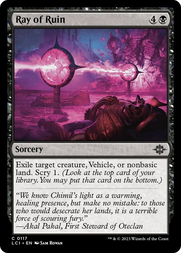 Ray of Ruin · The Lost Caverns of Ixalan