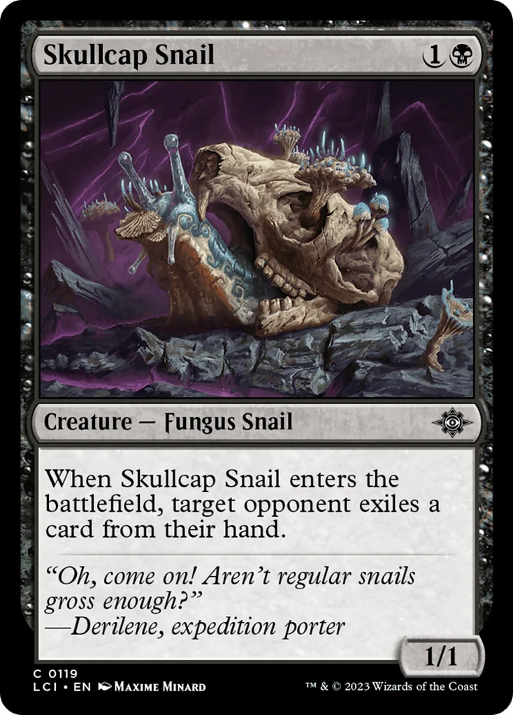 Skullcap Snail · The Lost Caverns of Ixalan