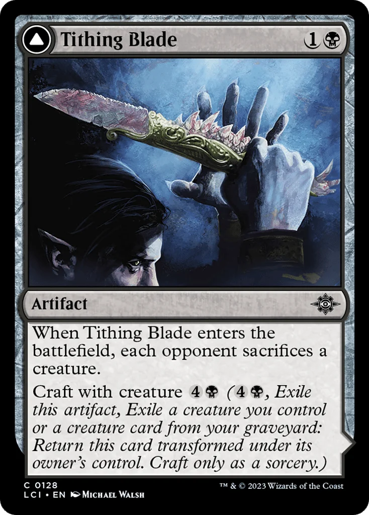 Tithing Blade // Consuming Sepulcher · The Lost Caverns of Ixalan