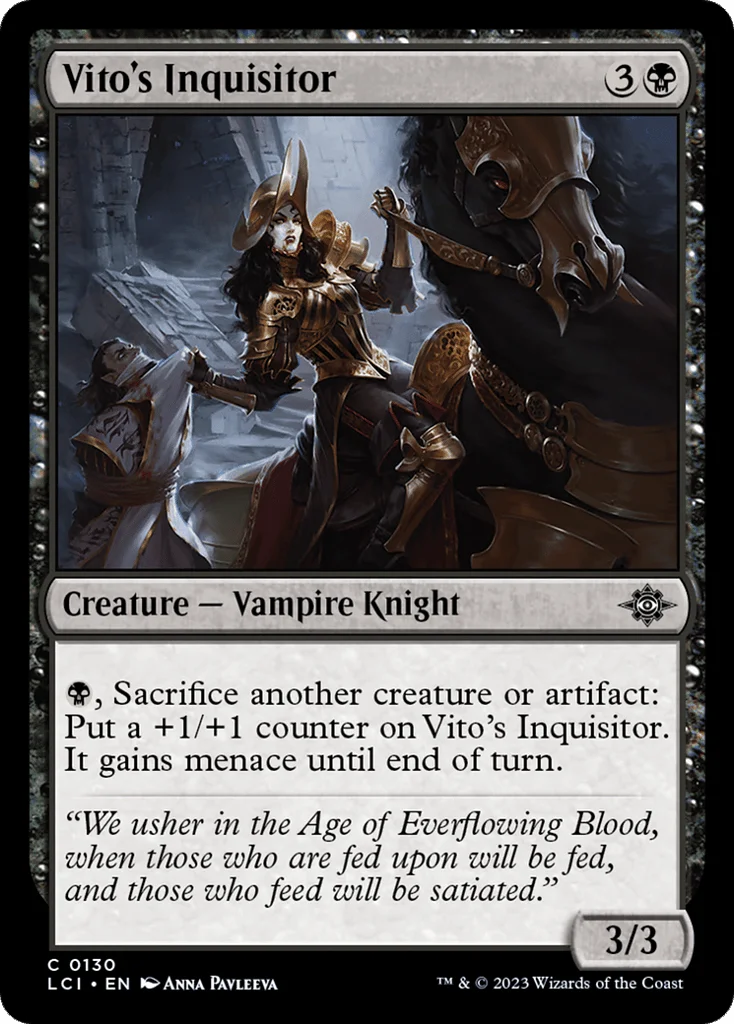 Vito's Inquisitor · The Lost Caverns of Ixalan