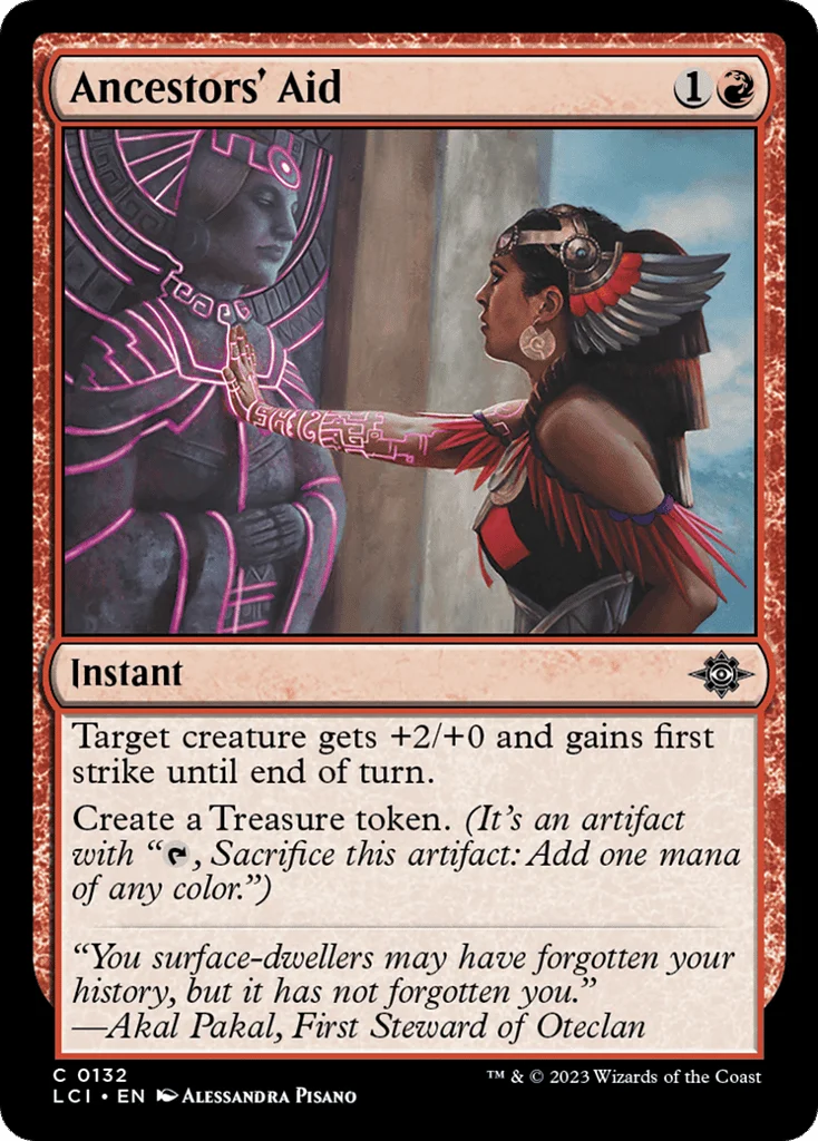 Ancestors' Aid · The Lost Caverns of Ixalan