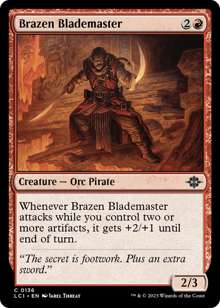 Brazen Blademaster · The Lost Caverns of Ixalan