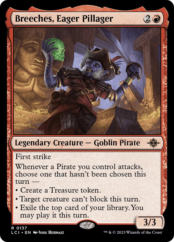 Breeches, Eager Pillager · The Lost Caverns of Ixalan