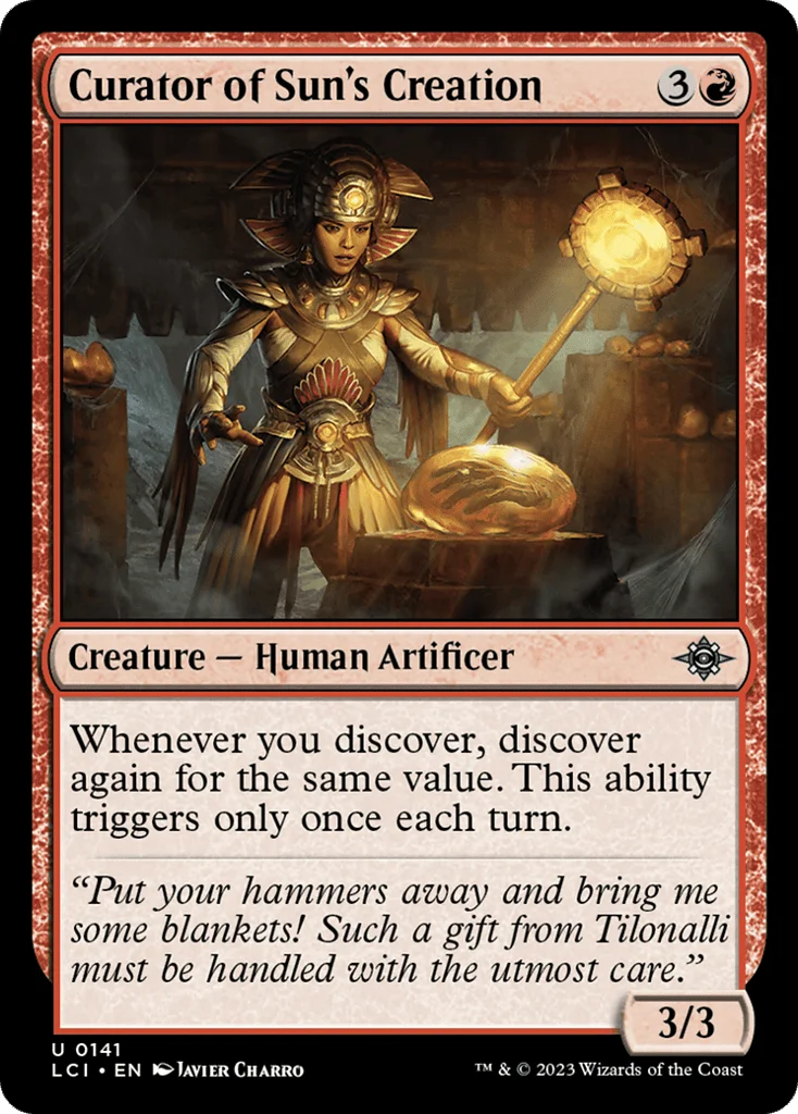 Curator of Sun's Creation · The Lost Caverns of Ixalan