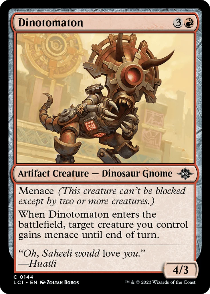 Dinotomaton · The Lost Caverns of Ixalan